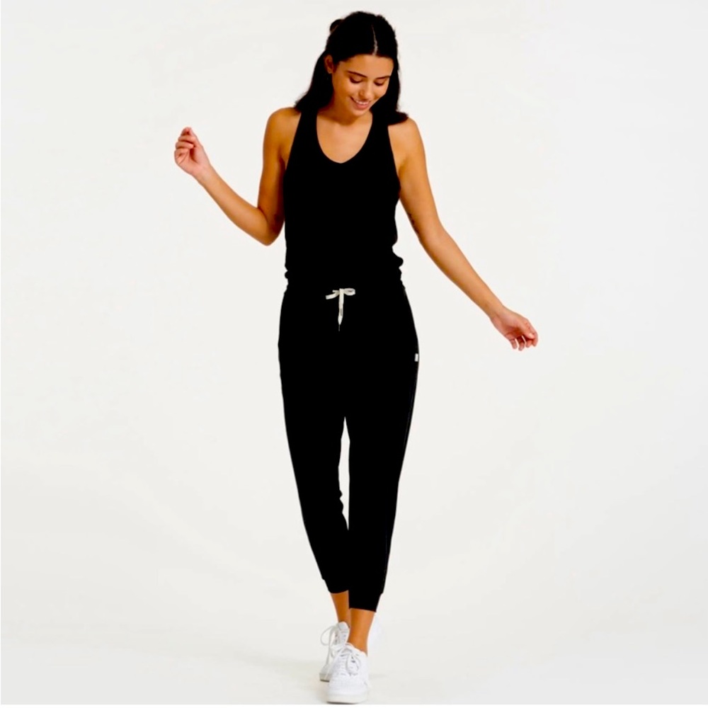 Vuori Women’s Lux Jumpsuit - M - Heather Blue